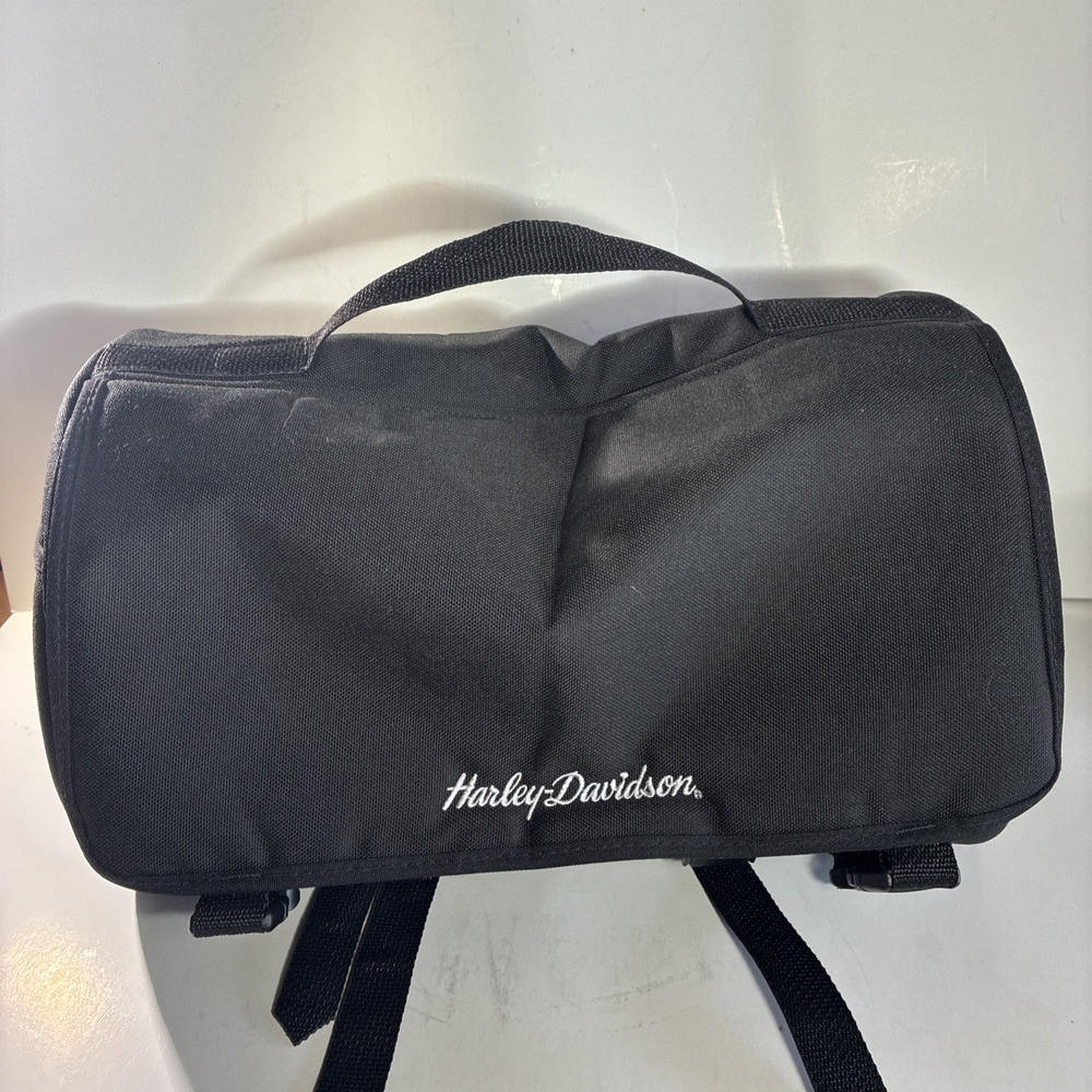 Harley Davidson Rear Back Soft Luggage Storage Bag Conainer Box